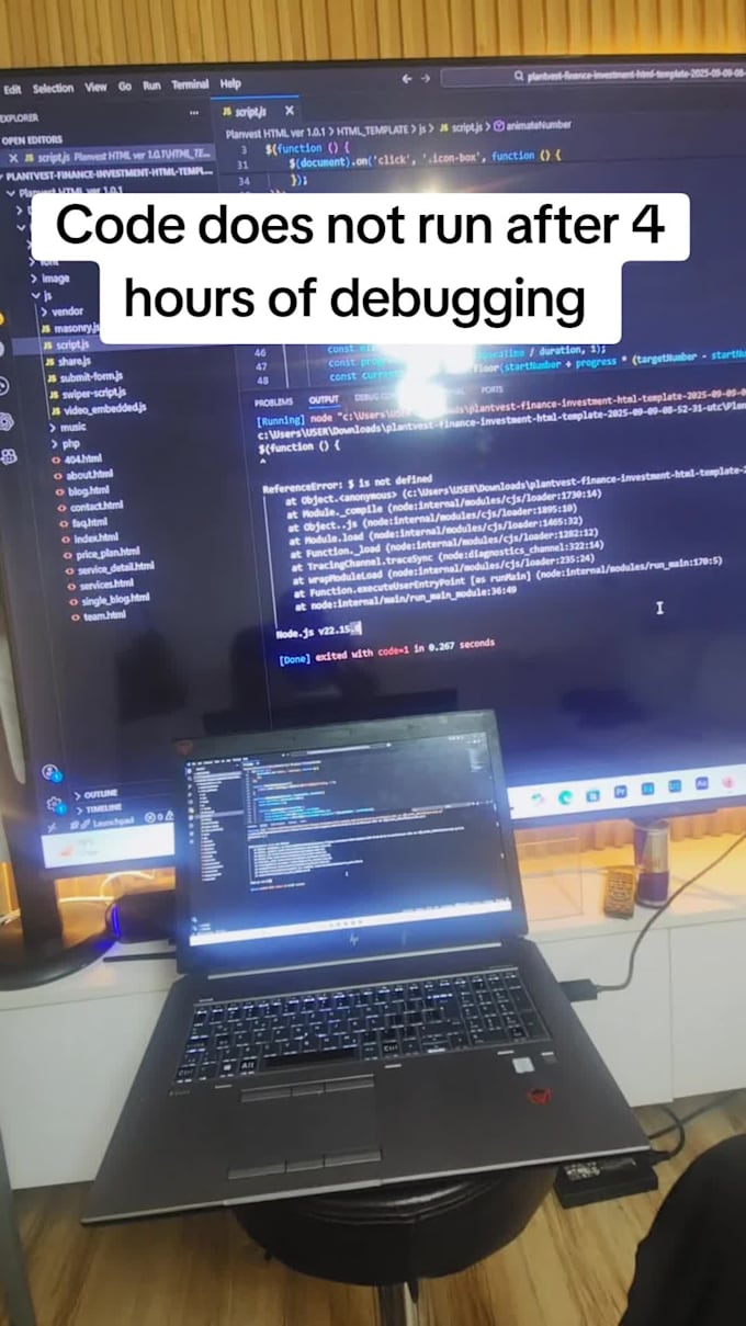 fix react javascript nodejs bugs errors and API issues