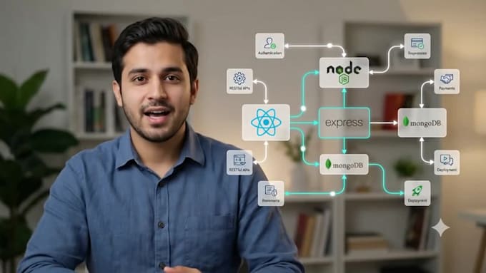 build a custom mern stack website using react node express mongodb