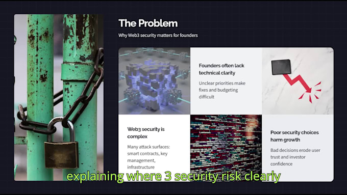 explain web3 security risks to founders in plain english