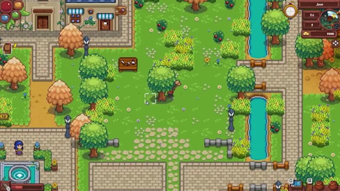 pixel art tileset tilemap game environment rpg maker pixel art scene background