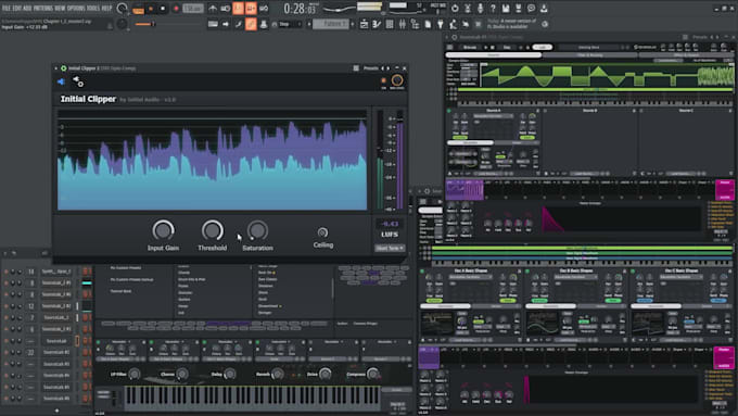 design custom audio instruments, dsp, juce, synth engines, daw, plugin ui, au