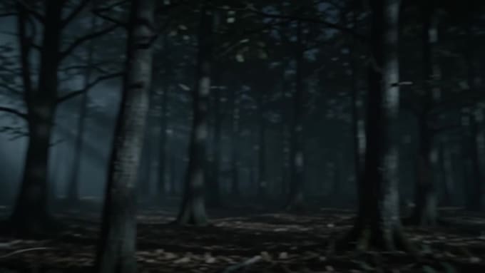 make most scary ghost horror intro video