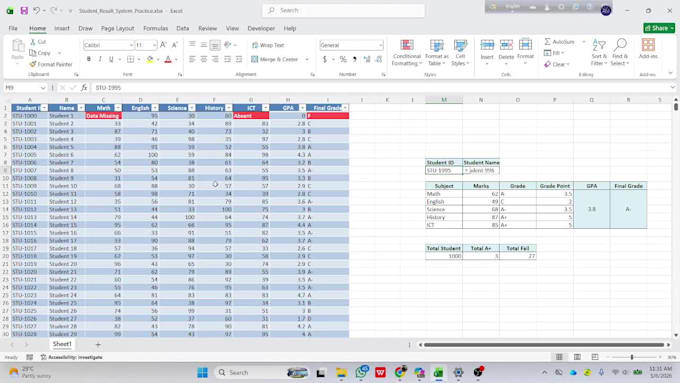 create advanced excel formulas and automate your data