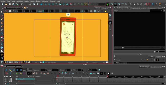 create a simple 2d character rig for animation