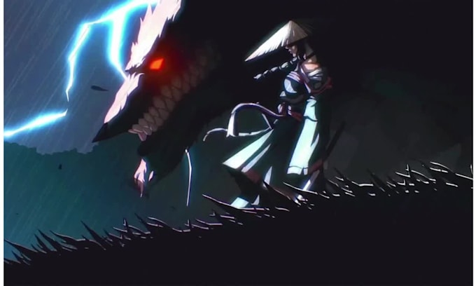 create anime video, anime style animation, 2d anime fighting, sakuga