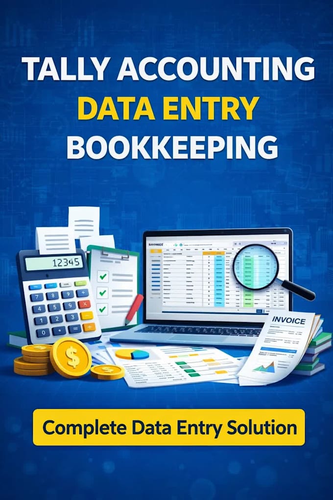 do tally accounting, bookkeeping and data entry