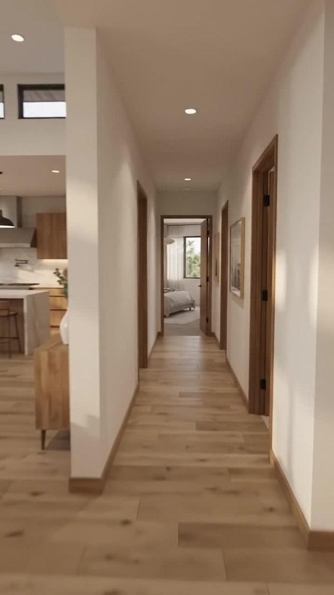 convert your 2d floor plan into a 3d model and walkthrough video