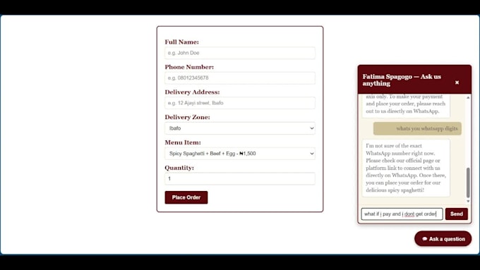 integrate an ai faq chatbot into your business website
