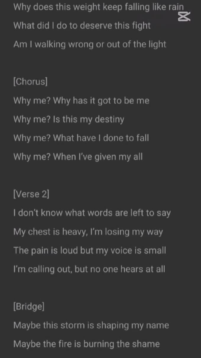 write original and emotional song lyrics for your music