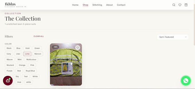 build a modern e commerce website with cart checkout and admin panel