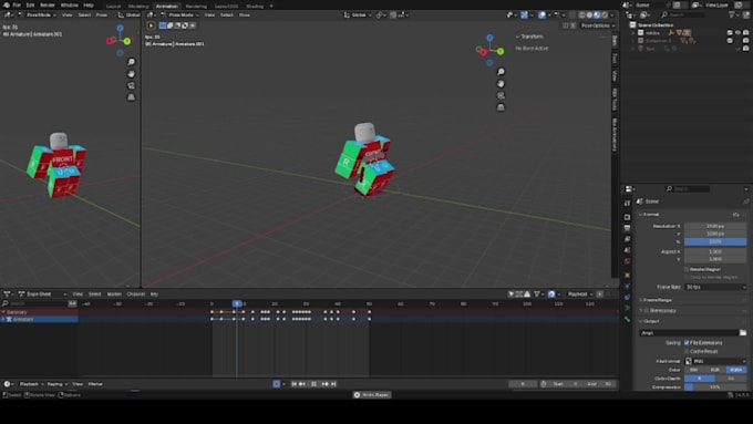 create high quality 3d animations for roblox