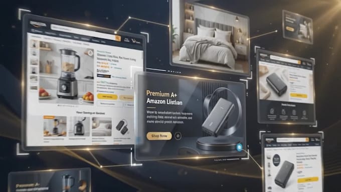 design premium ebc a content for your amazon fba listing, amazon listing design