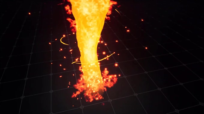 do fire explosion, vfx muzzle flash visual effect, compositing, fire explosion