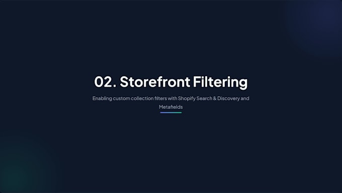 do shopify 2 0 metafields metaobject and custom fields filters or variant setup