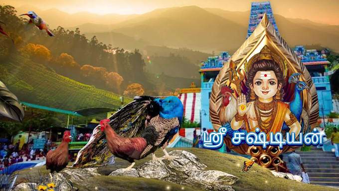 create eye catching visual content in english and tamil