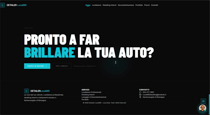 design a modern responsive business website with ai chatbot