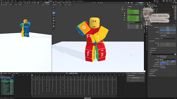 create custom roblox animations, dance emotes, and character animations