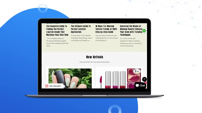 develop shopify website for online sales