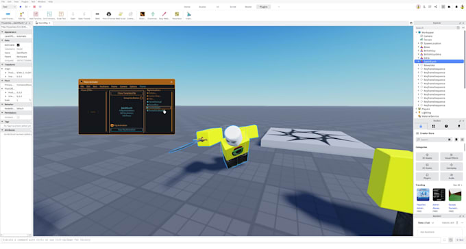 create professional roblox animation, character animation and combat animation