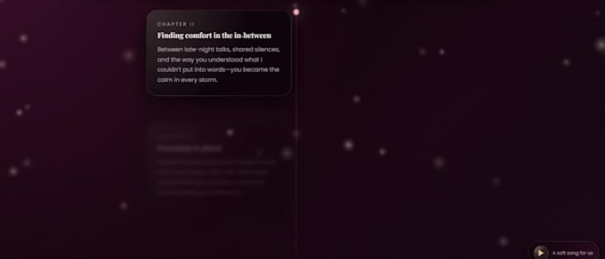 create a custom romantic proposal website