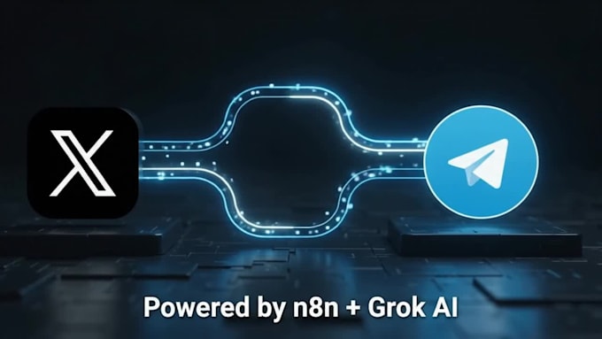 build fix custom twitter bot telegram bot grok ai agent x bot n8n automation