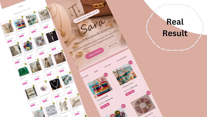 create modern ecommerce websites with fast delivery
