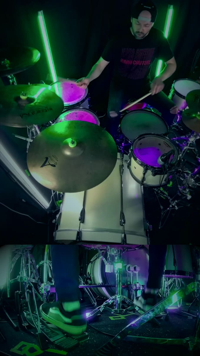 record professional acoustic drums for your song
