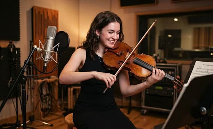 record emotional violin and custom strings for your project