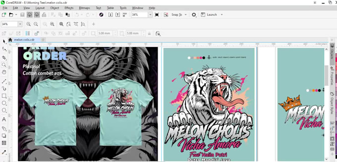 vector tracing for screen printing