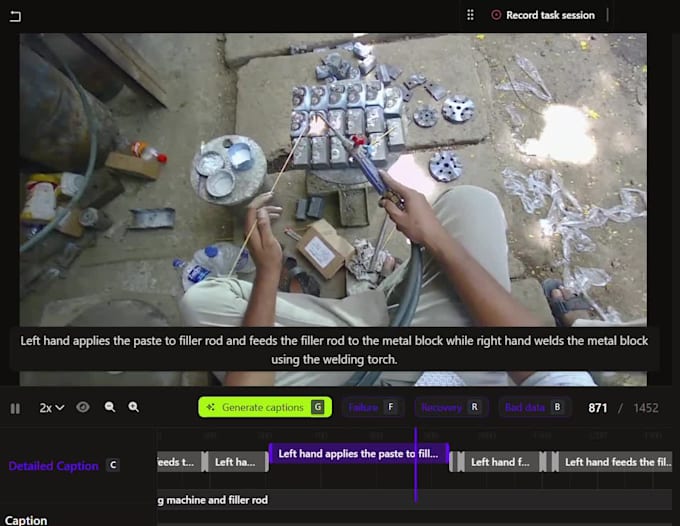 do precise data annotation using annotasks and other tools