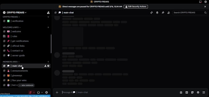 be your nft, roleplay discord moderator, admin and manager