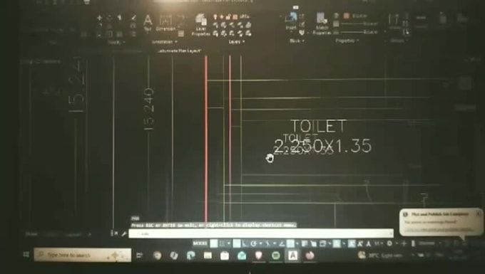 create professional 2d autocad drawings for house plans