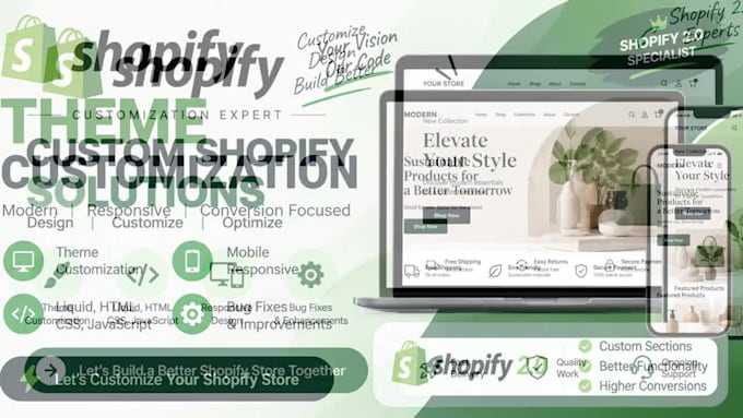 customize shopify theme using liquid, CSS and javascript