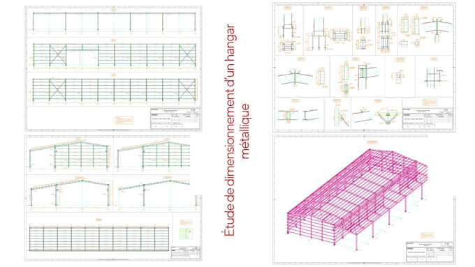 prepare detailed execution plans for concrete and steel structures