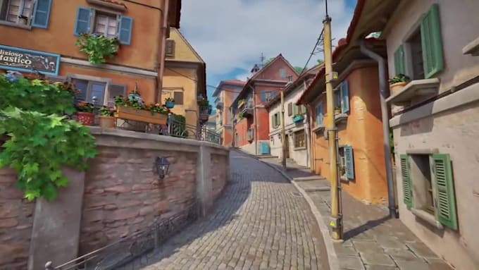 create stylized 3d game environment level design unreal engine 5 blender unity