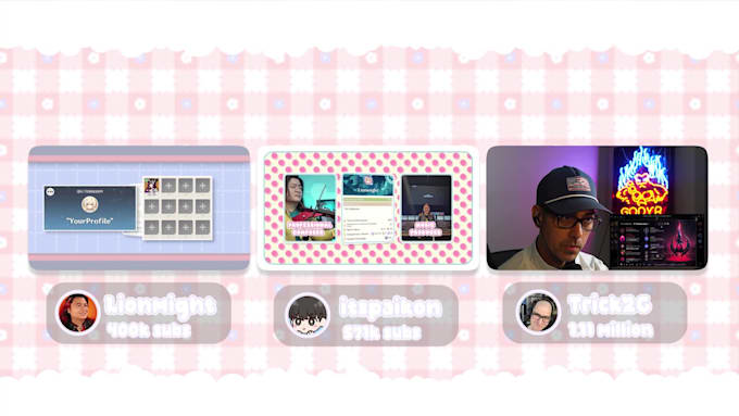 edit premium videos,vods,tiktoks,clips for vtubers