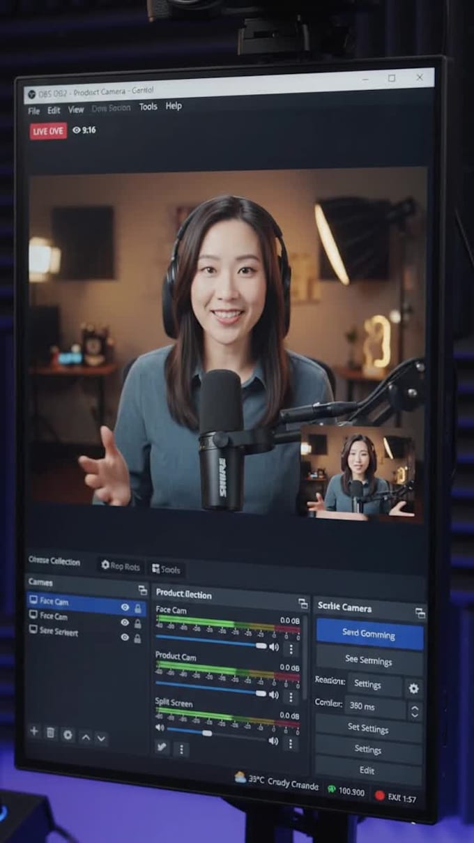 set up your whatnot vertical livestream with obs studio