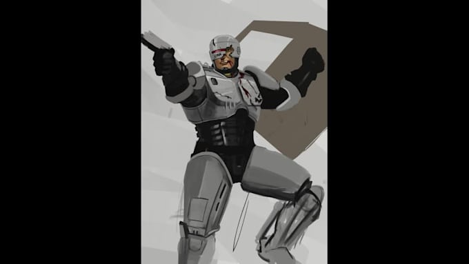 create concept art for you from basic sketch to final render