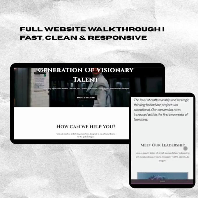 design a professional dark mode wordpress website using elementor
