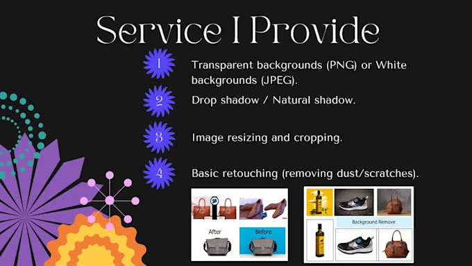 do background removal for products