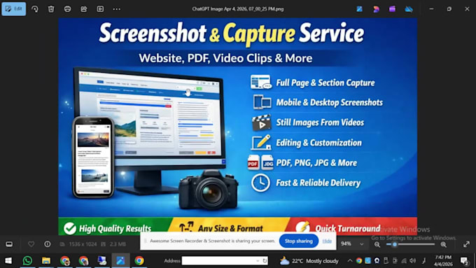 screen record online courses, webinars, meetings, tutorials
