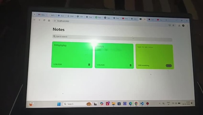 build responsive react frontend with API integration