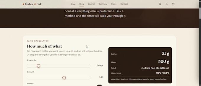 design a modern e commerce website with 3d product animation
