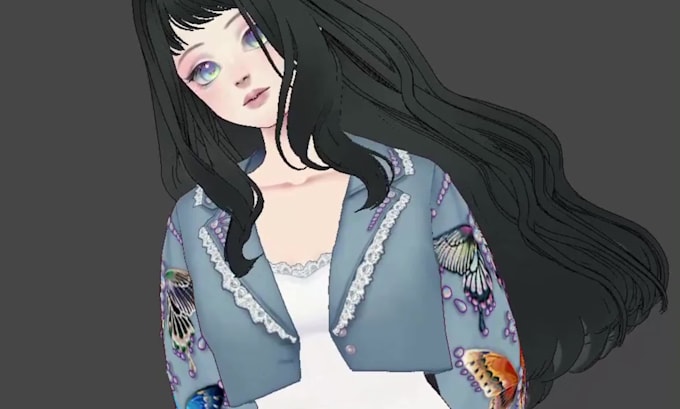create 3d vtuber model 3d vtuber rig vroid avatar vtube vseeface animaze blender