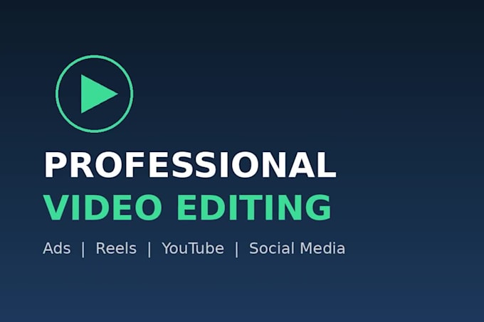 professionally edit your video content