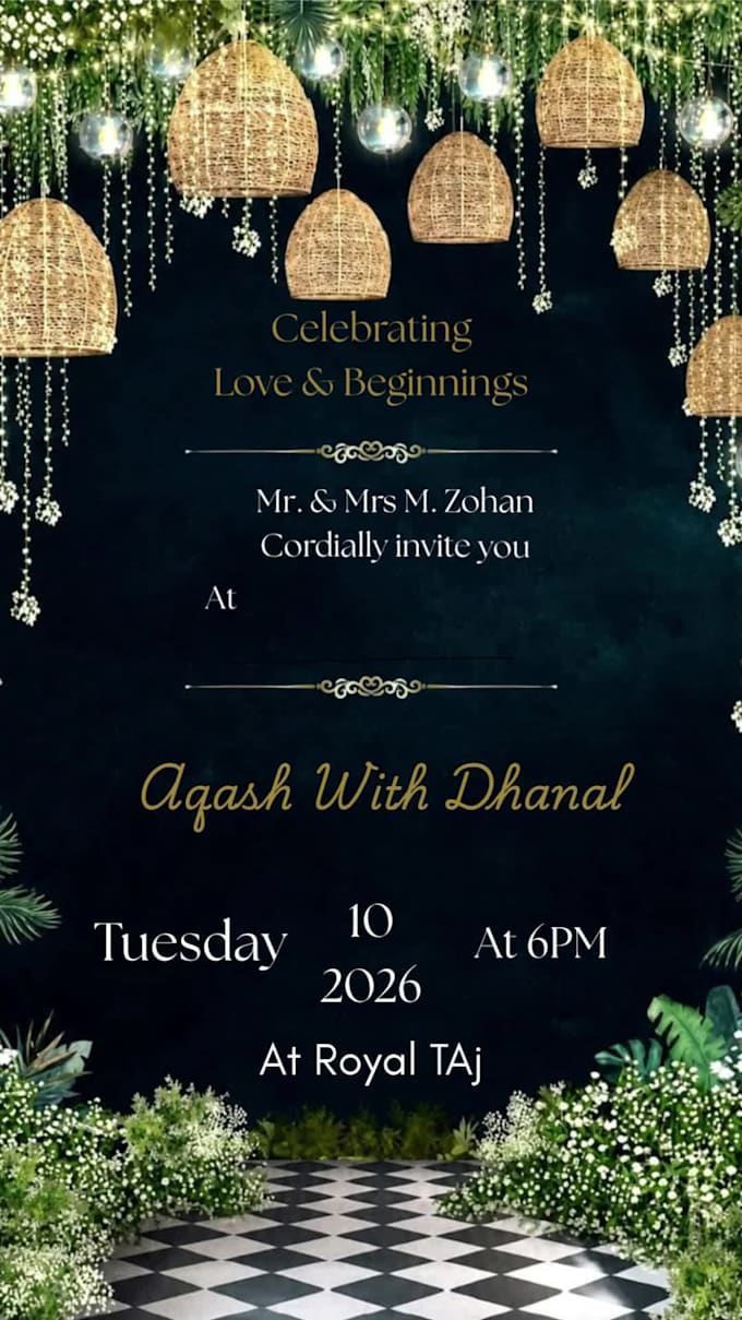 design elegant wedding invitation cards