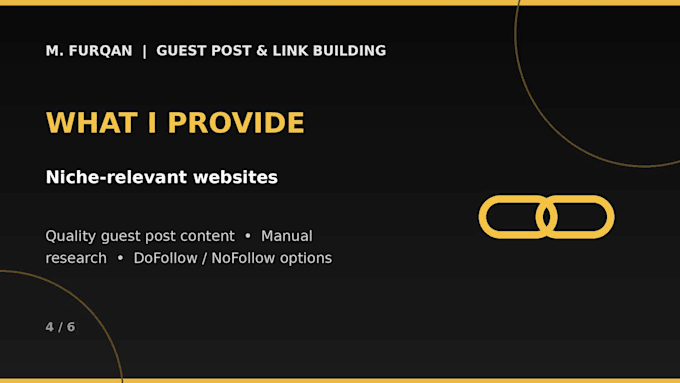 do high quality guest posting on authoritative websites