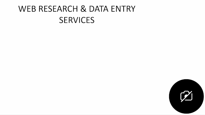 do web research and build data lists in excel