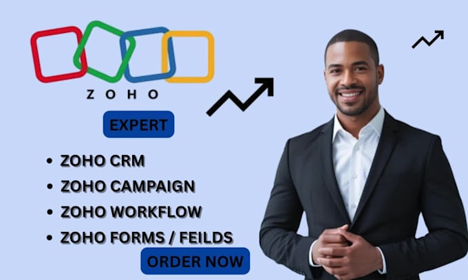 Set up and customize zoho crm, workflows, zoho forms, zoho campaigns by ...