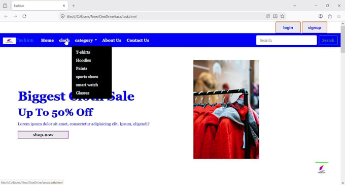design school website in wordpress and coding